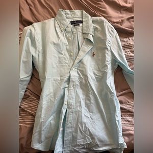 Ralph Lauren Casual Button Down Light blue/teal